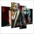 Tableau Loup Femme